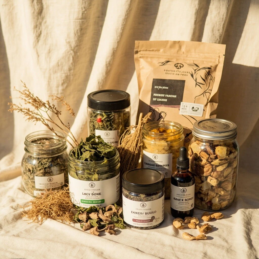 The Longevity raw bundle with seaweeds and fermented foods